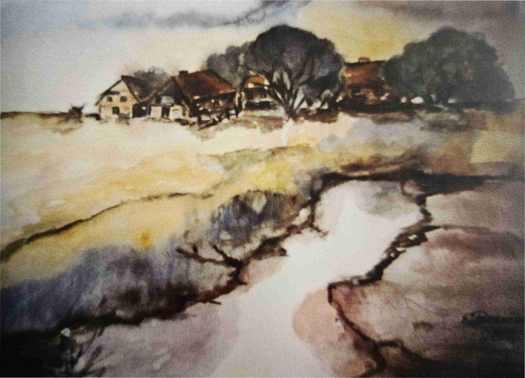 Landschaft, Biermann